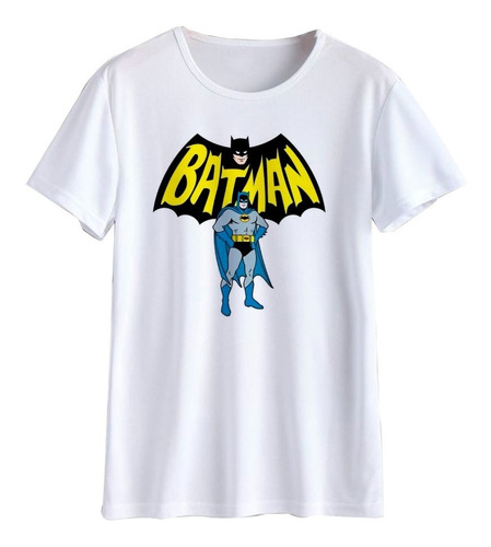  Remera Spun Adulto/niño Superheroe Batman 