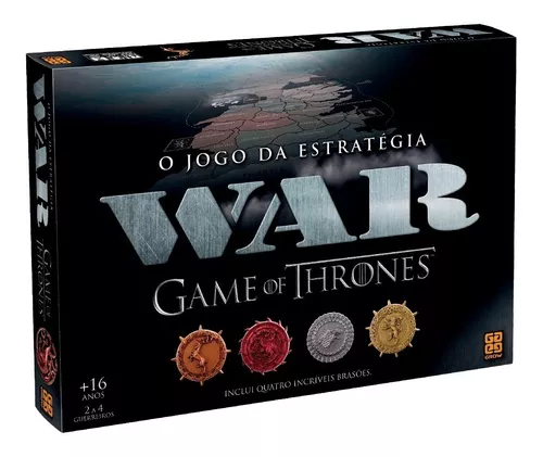 War Game Of Thrones - Jogo De Tabuleiro Grow