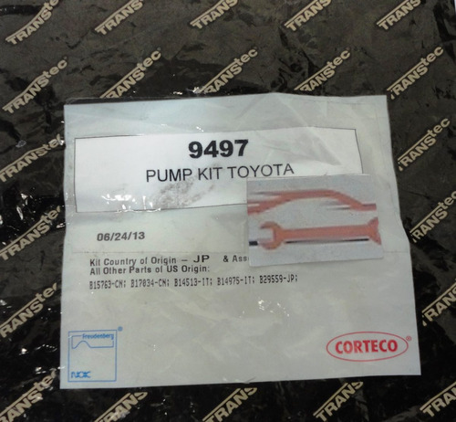 Kit Bomba Direccio Toyota Paseo 91-96 Camry 91-92  9497