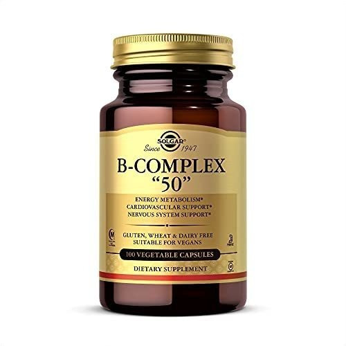 Solgar B-complex 50mg 100 Capsulas