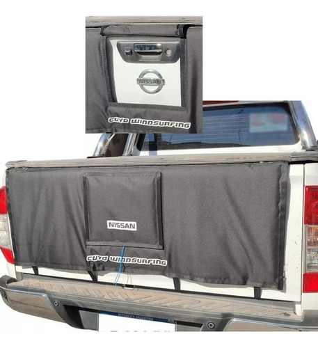 Protector Compuerta Nissan Frontier C/ Camara Bicicletas Cw