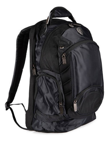 Mochila Para Notebook Executiva Isiway Spartan Psm1600100 Cor Preto