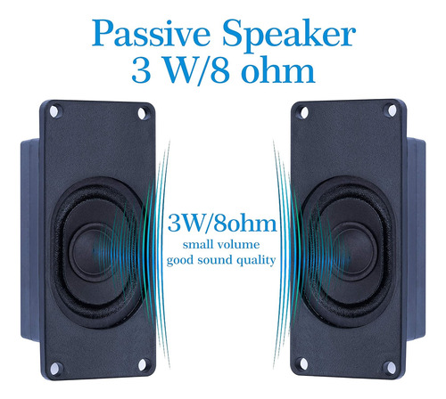 Altavoz 3 Vatios 8 Ohmios Compatible Con Placa Base Arduino,