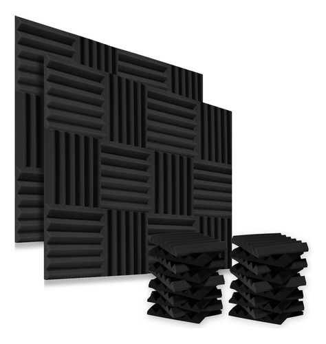 Paneles De Espuma Acústica Métricos 5cm Espesor 30x30cm Paqu