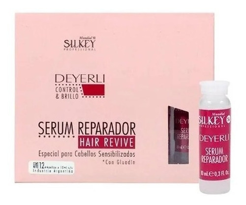 Ampolla Serum Reparador Hair Revive Silkey(12 Unidades)