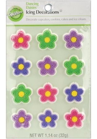 Decoraciones De Azucar Para Pastel De Pascua,margaritas