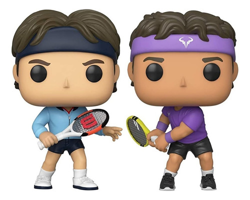 Funko Pop  Tennis * Rafael Nadal & Roger Federer