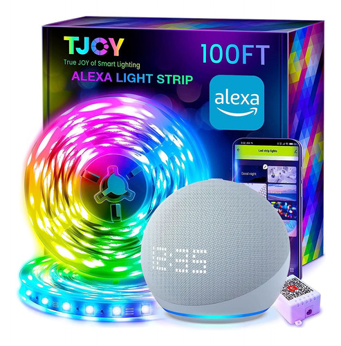 Tira Luces Led Rgb 30 Metros (2x15m) Siri Alexa Google Home