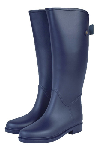 Botas Lluvia Mujer Golden Bowtie Bottplie - Azul Navy