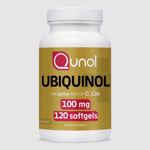 Qunol | Ubiquinol | 100mg | 120 Softgels