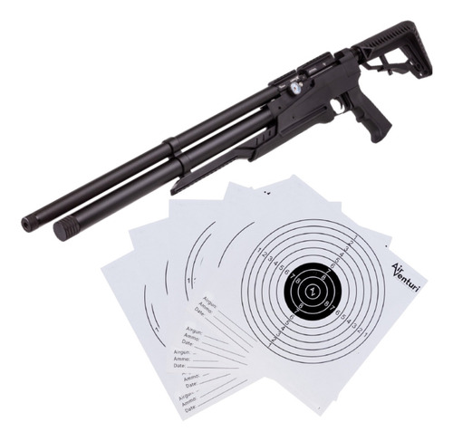 Rifle Pcp 6.35mm Avenge-x Tactical Tubo 210cc Xchws P