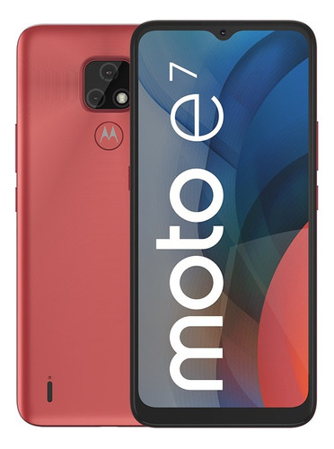 Celular Motorola Moto E7 4g 32gb 2gb Dual Sim Rojo