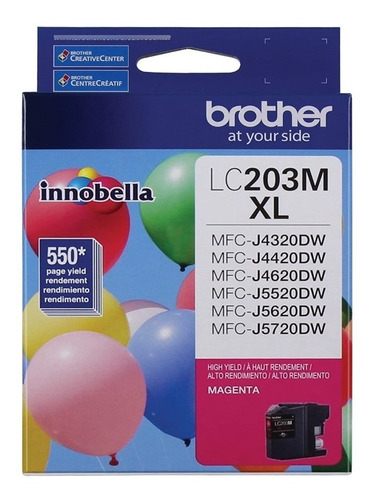 Tinta Brother Mfc /  Lc203m Xl Magenta 