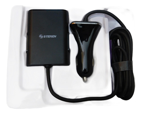 Cargador Usb Para Auto 4 Salidas Steren Eli-865 Uber / Didi