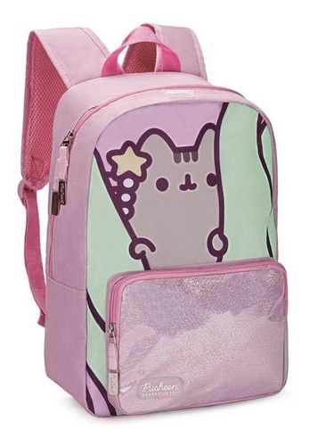 Mochila Juvenil Gato Pusheen The Cat Original 3057148