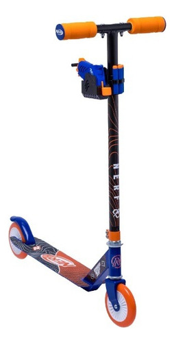 Scooter Nerf+blaster Con 4 Dardos Niño Soporta Hasta 185 Lb Color Azul