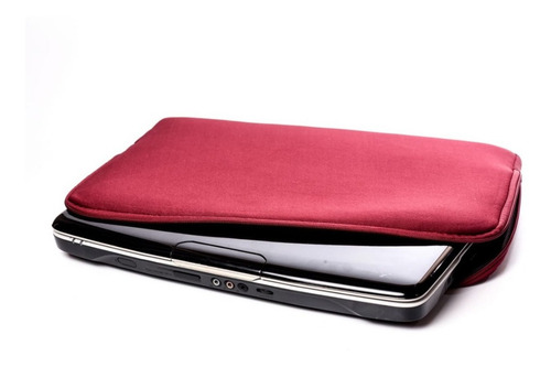 Imagem 2 de 3 de Luva Para Notebook De 15,6 Polegadas Vinho Simples