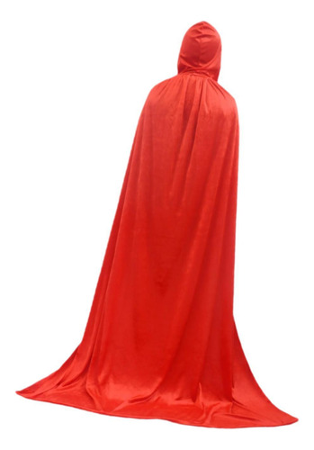 Con Capucha Para Halloween, Capa Suave Para Discoteca,