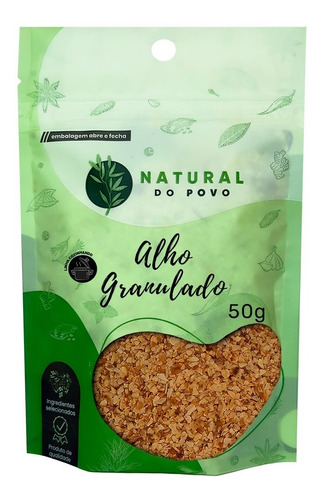 Alho Granulado Produto 100% Natural Premium