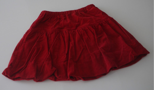 Pollera Kidis Roja  Talle 1