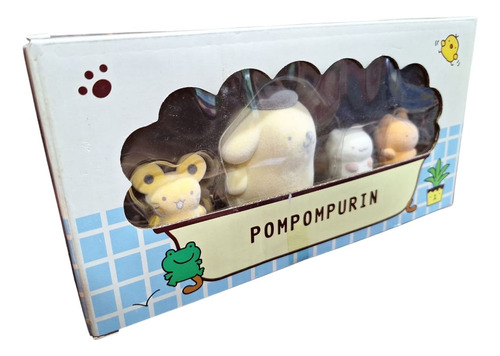 Pompompurin Sanrio Set 4 Personajes