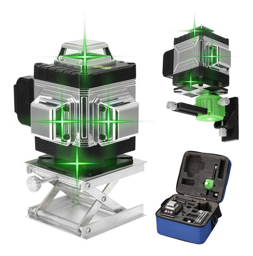 Nivel Láser Con Alineado Automático Y 16 Líneas Láser 3°