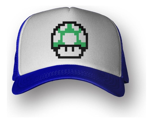 Gorra Mario Bros Jueguitos Hongo Luigi M2