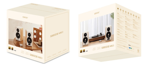 Edifier S880db Mkii Parlantes Activos Hifi 2.0 Bt 88w Blanco
