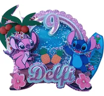 Comprar Caketopper,adorno Para Torta, Lilo Y Stitch