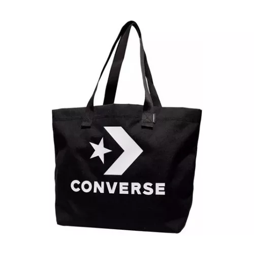 Bolsa Converse Star Chevron Negra Logo Unisex | Envío