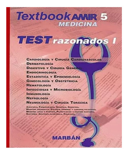 Test Razonado I Amir Medicina Tomo 5 Libro Nuevo