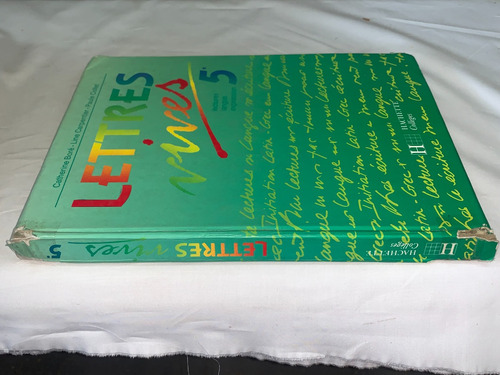 Lettres Vives 5 - Bore - Hachette