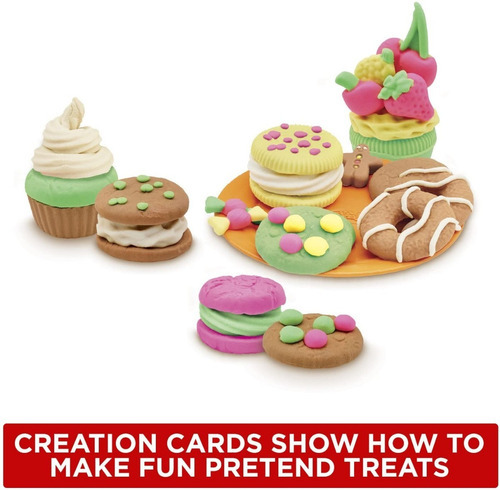 Play-doh Kitchen Batidora De Postres Spinning Treats Mixer Color Multicolor