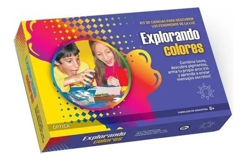 Kit Explorando Colores Descubrí Fenomenos De La Luz Ciencias