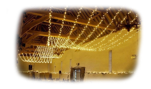 Serie Led De 20m Bodas Eventos Vintage Para Hacer Cortinas