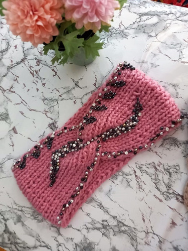 Banda Para Cabeza Cabello Tejida A Mano Artesanal Amigurumi