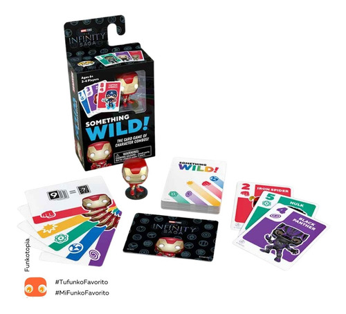 Imagen 3 de 3 de Funko Juego D Cartas: Something Wild Marvel Infinity Saga