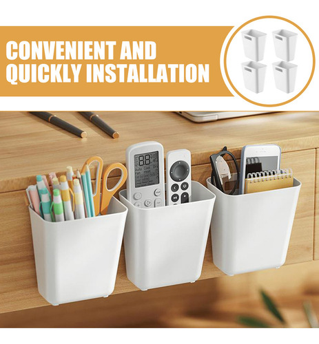 Caja De Almacenamiento De Pared Bins Para Control Remoto, 4