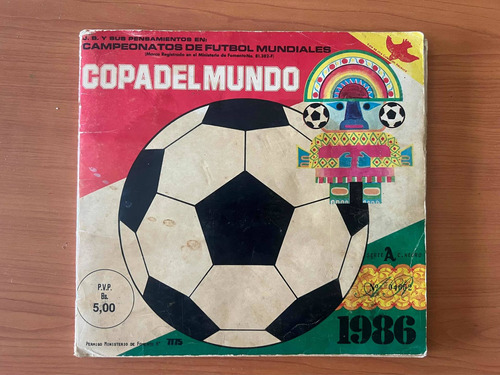 En Venta Álbum Mundial Mexico 86 En Excelente Estado Y Lleno