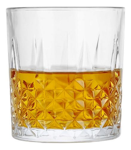 Set X 6 Vaso Labrado Vidrio Deli Glass 205 Ml Color Transparente