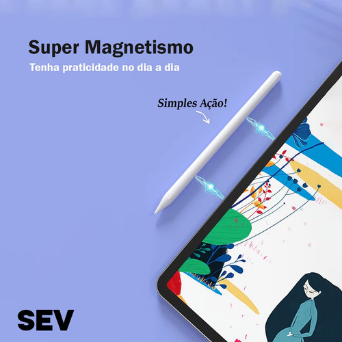 Caneta Stylus Capacitiva Pen Para iPad 10 Geração 2022 10.9