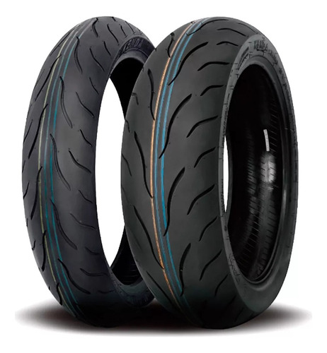 Llantas Kenda 140/70r-17 + 110/70r-17 Km1 Radial Tubeless