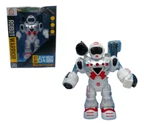 Comprar Muñeco Robot Warrior Con Luces, Sonidos Y Lanza Dardos 25 Cm