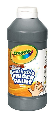 Binney & Smith Crayola (r) Lavable Pintura De Dedos, 16 Oz.,