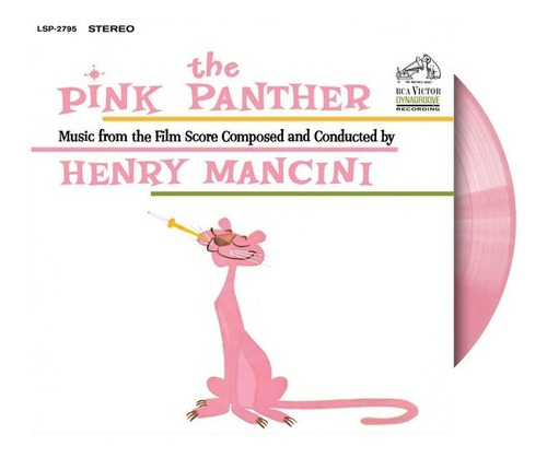 Soundtrack Pink Panther Henry Mancini  Vinilo Rosa Lp Nuevo