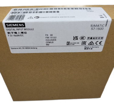6es7 526-1bh00-0ab0 Módulo 16di Safety S7-1500 ( Novo )