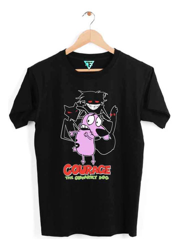 Polera Coraje Perro Cobarde Villanos Fred Katz Niños Adultos