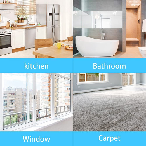 Escobas De Empuje 2 En 1, De 120 Cm, Para Baño, Con Mano Lar