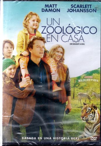 Un Zoológico En Casa - Dvd Nuevo Original Cerrado - Mcbmi