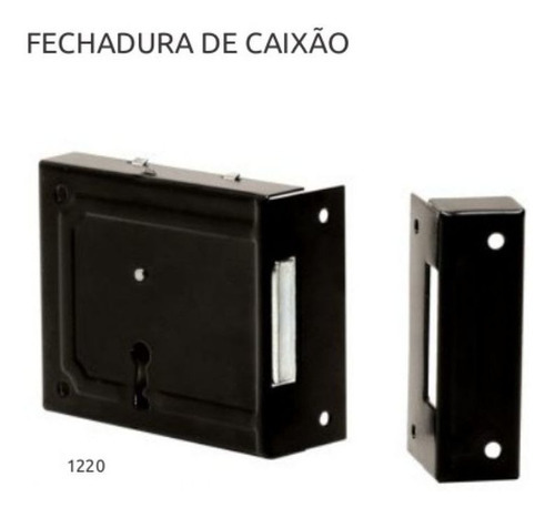 Fechadura Sobrepor Tipo Caixao 3f